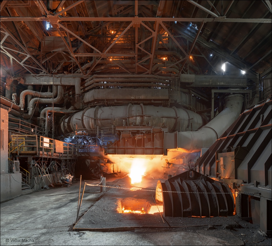 ArcelorMittal Burns Harbor, blast furnace C casting house