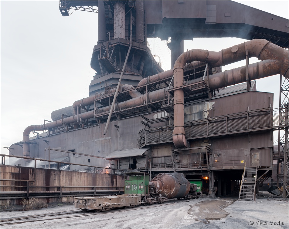 ArcelorMittal Burns Harbor, under the blast furnace D