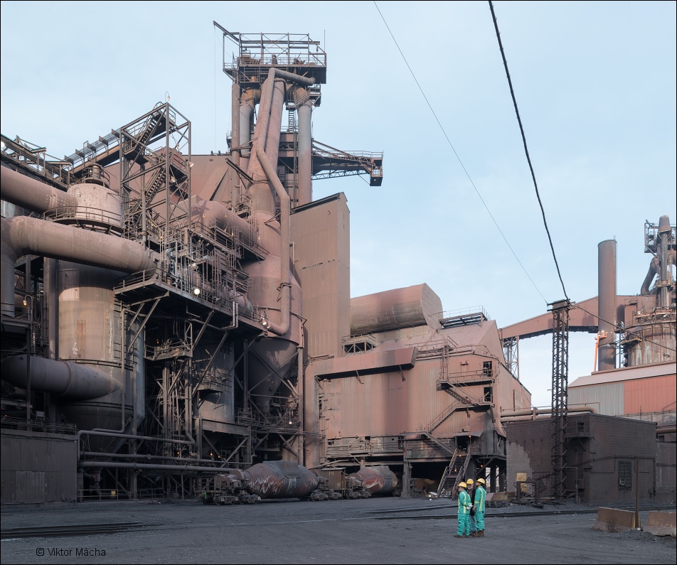 ArcelorMittal Burns Harbor, by the blast furnaces