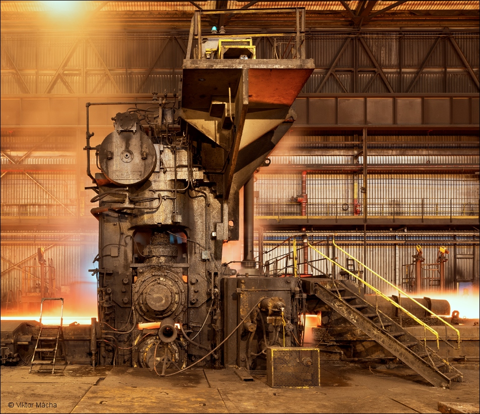 ArcelorMittal Cleveland, rolling stand at the hot strip mill