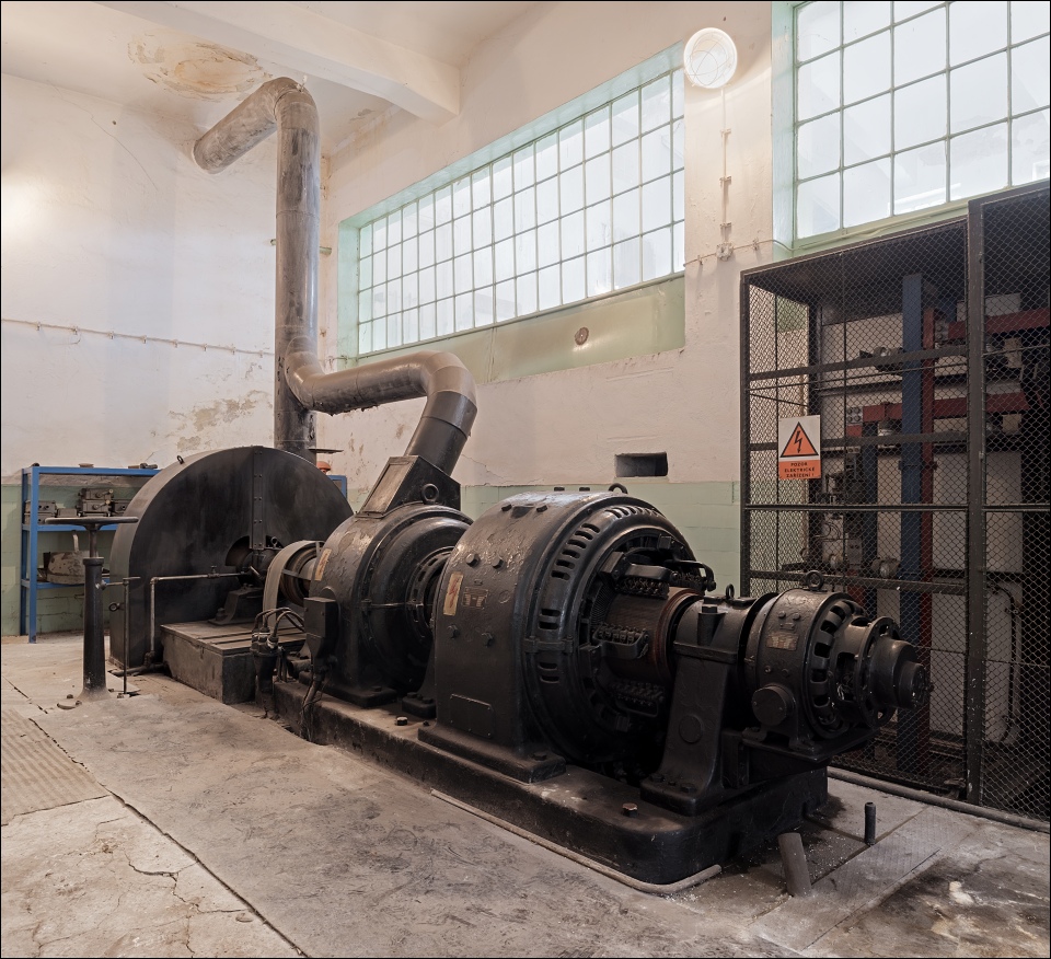 důl Centrum, compressor of C-1 winding engine