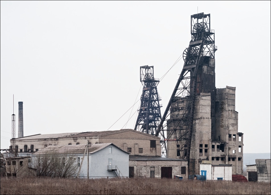 Red October colliery, Yenakiieve (Donbas)
