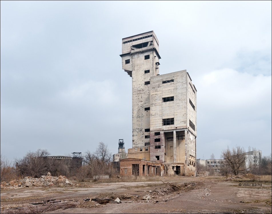 mining site of pit no.25, Gorlovka (Donbas)