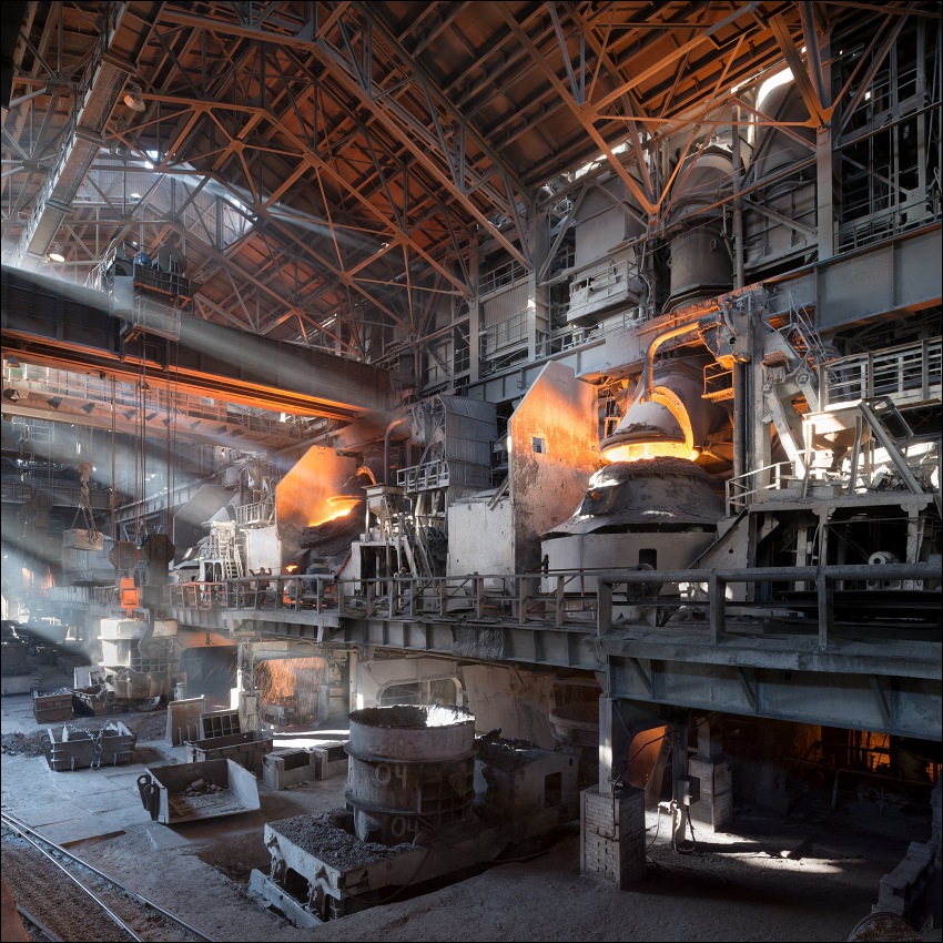 Evraz DMZ Petrovskogo, oxygen steel mill