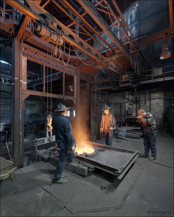 KD Foundry (Králodvorské železárny), by the induction furnace