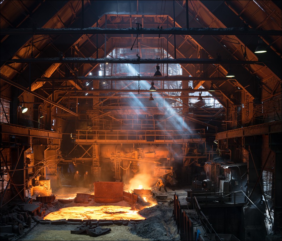 Kosaya Gora ironworks, blast furnace no.2
