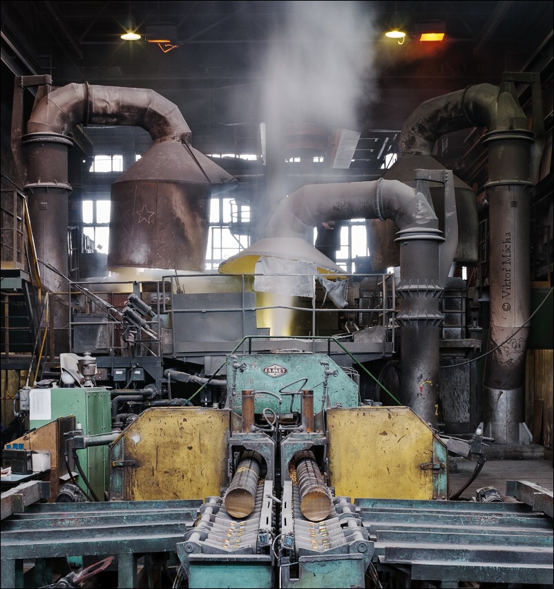 Celakovice works, continuous caster