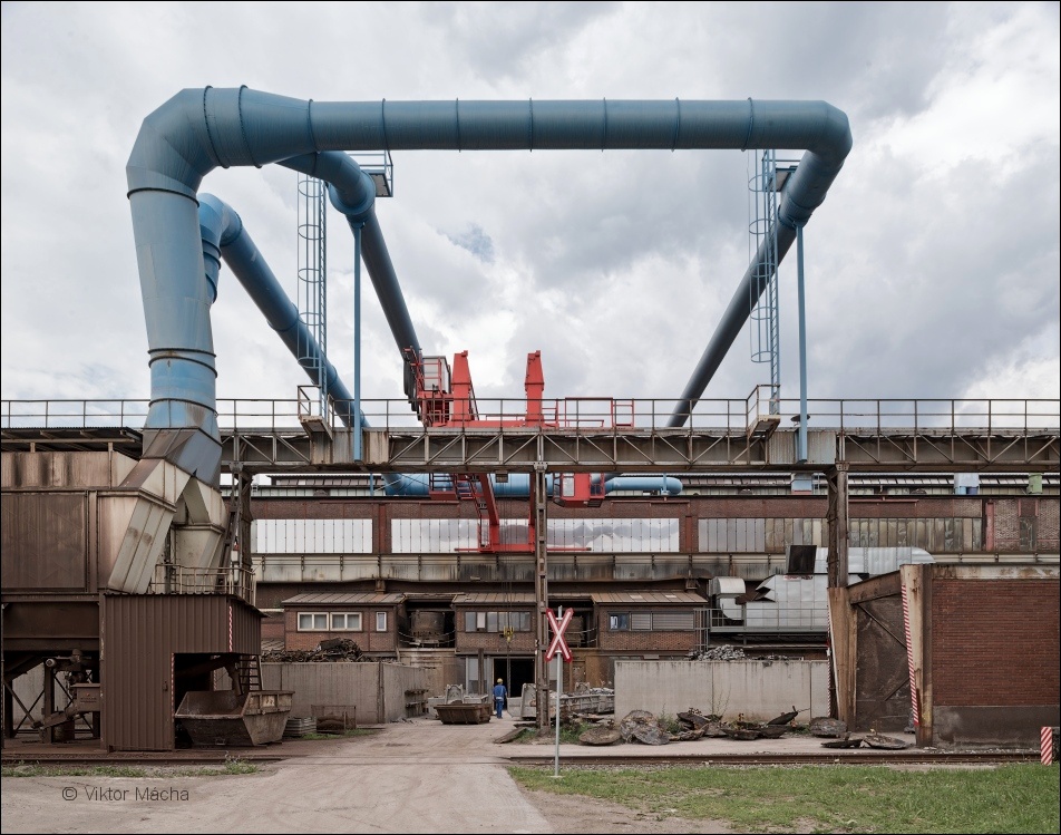 Maschinenfabrik und Gießerei, scrap yard