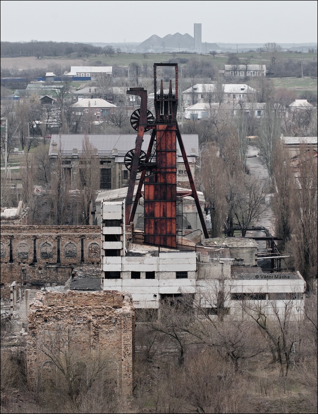 Junokom colliery, Yenakiieve (Donbas)