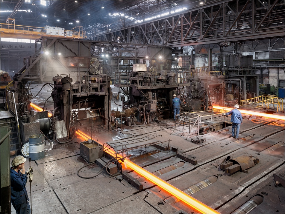 Trinecke zelezarny, rail rolling mill