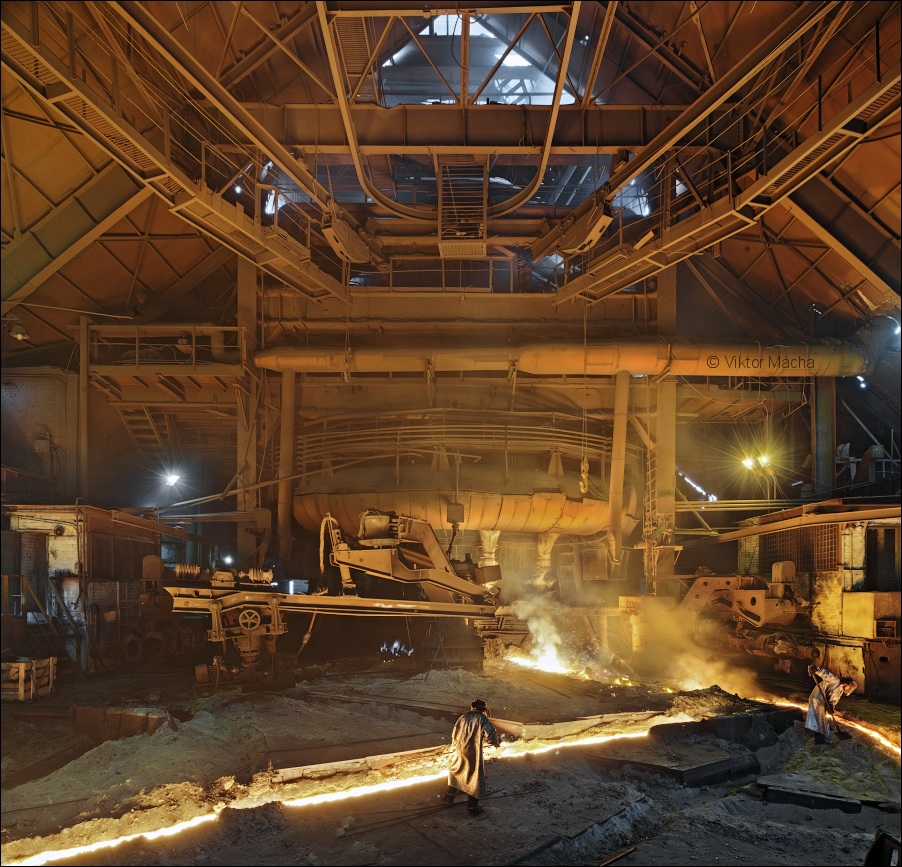 Ural Steel, blast furnace cast house