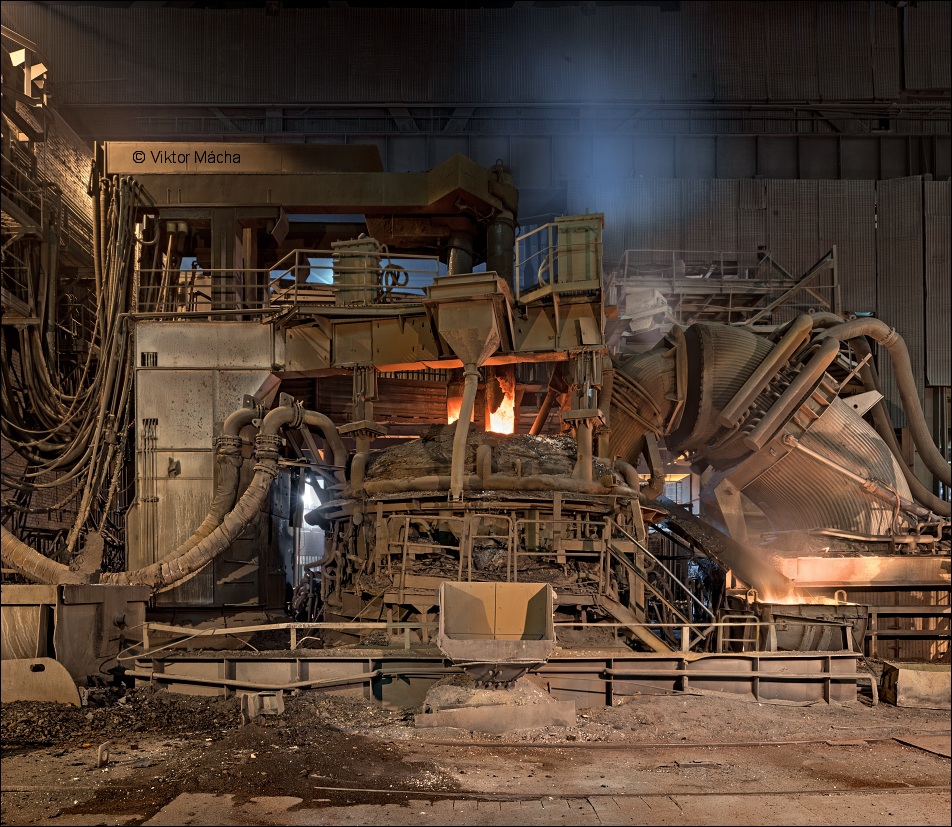 Ural Steel Novotroitsk, 100 tons EAF no.2
