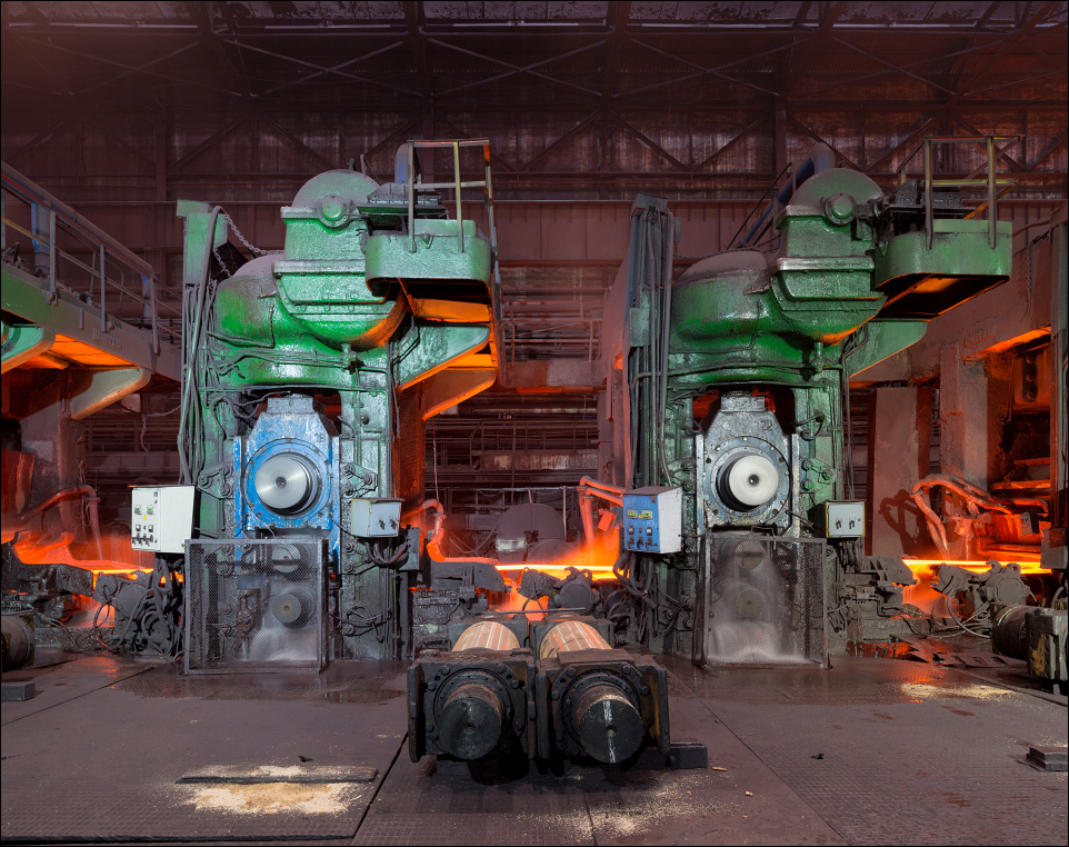 Zaporizhstal, finishing stands at the hot strip mill