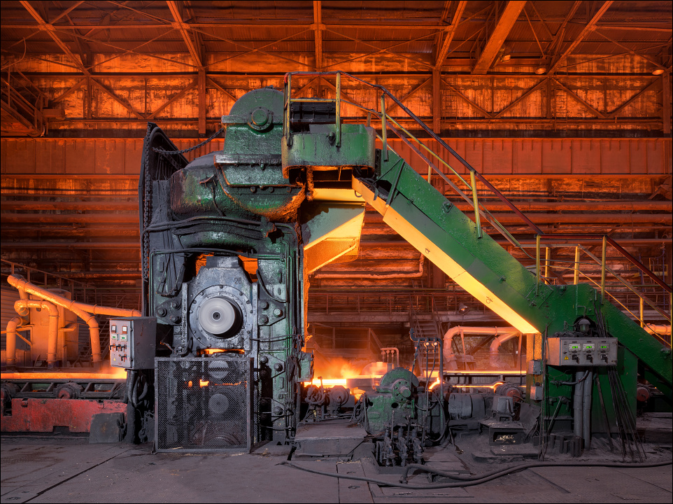 Zaporizhstal, roughing stand at the hot strip mill