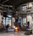 Dirostahl, work at the steamhammer