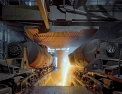 Evraz Vítkovice Steel, pig iron pouring