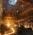 MMK Magnitogorsk, blast furnace no.10 tapping