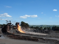 New Zealand Steel - slag dumping