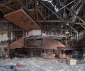 WCI Steel Warren, blast furnace casthouse...